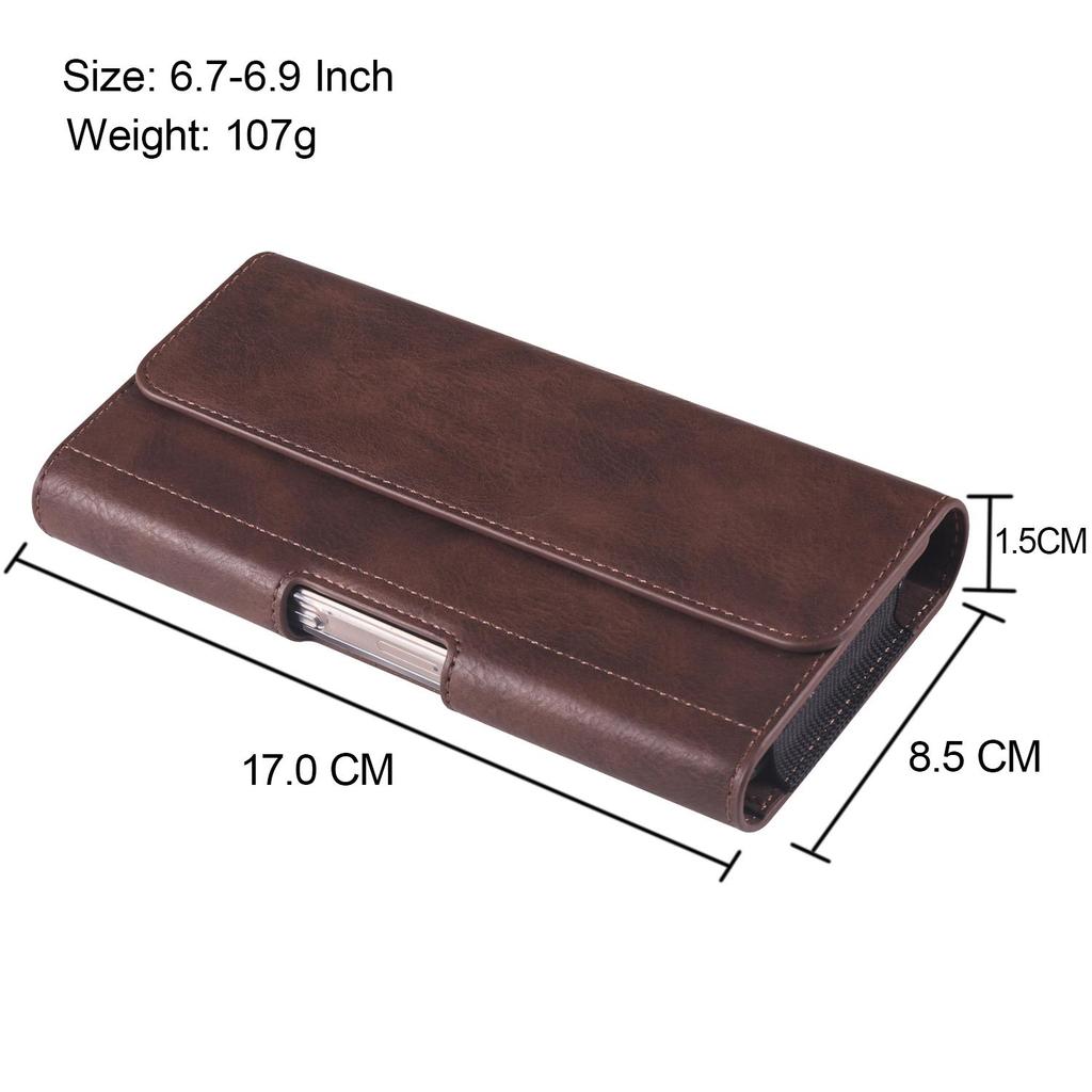 Leder Gürtelclip Handytasche Mann Taillentasche Halter für iPhone 16 15 13 Pro Max Samsung Galaxy S25 S24 S23 Xiaomi Redmi Note 12 Oppo Holster Pouch Cover