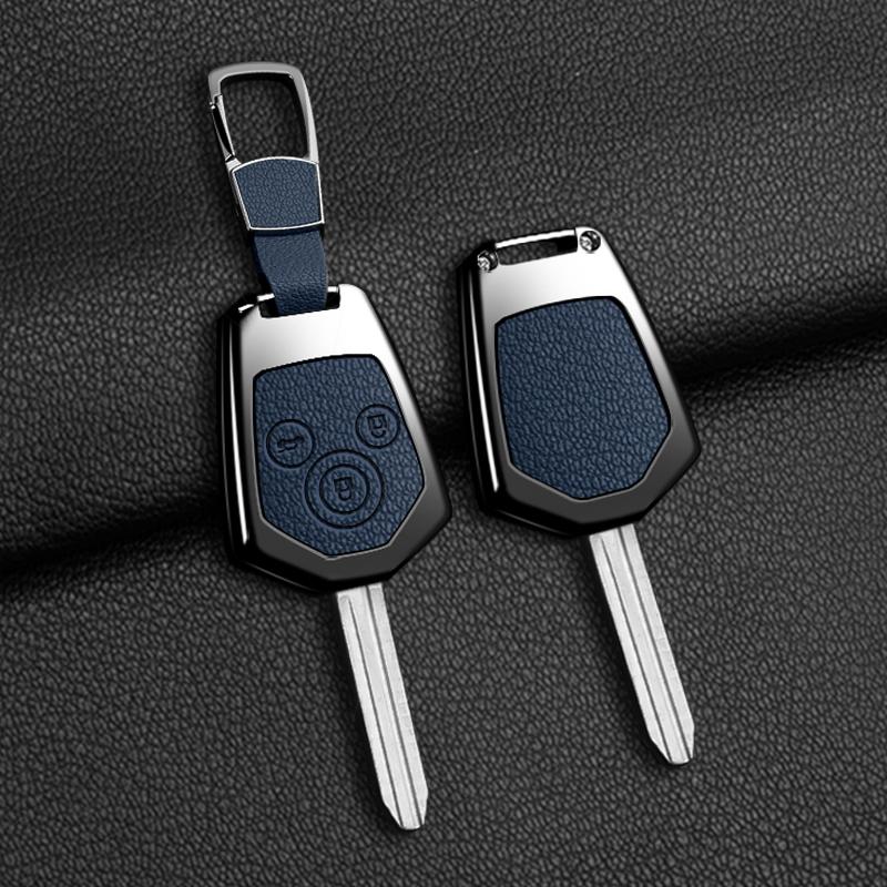 Zinc Alloy Leather Car Key Cover For Subaru Crosstrek Forester Impreza Legacy Outback Tribeca Wrx Sti Crosstrek Ascent Keychain