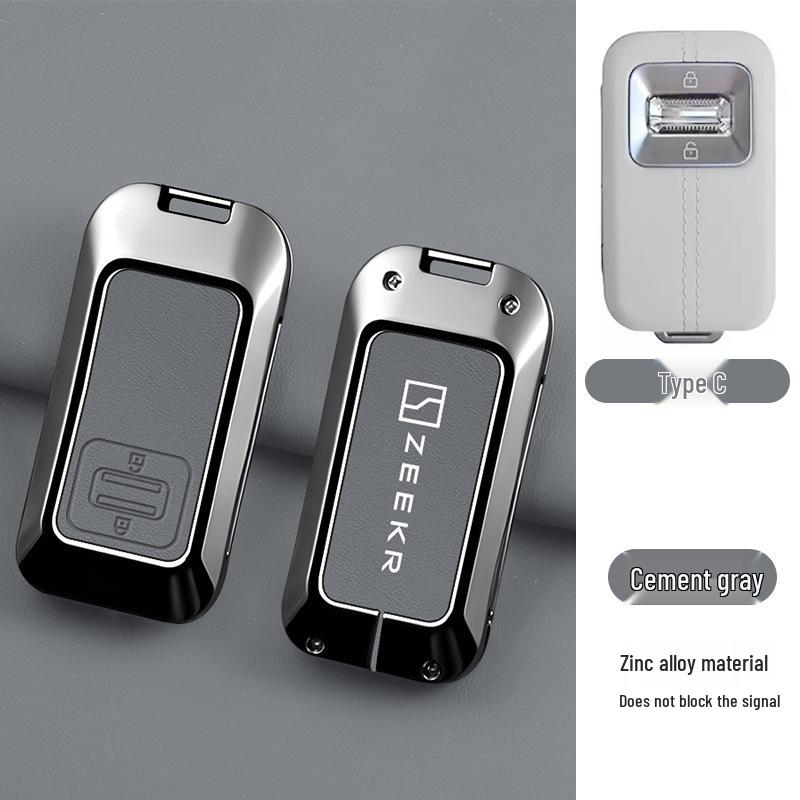 Zeekr 9X Remote Control Metal Key Case for 25/2026 Ultra/Max Models - ZEEKR001 Car Key Shell