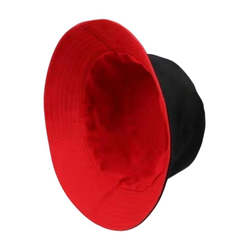 Double Side Fisherman Hat For Couples Stylish Comfortable Foldable Sun Protective Bucket Hat For Beach Vacation Wear