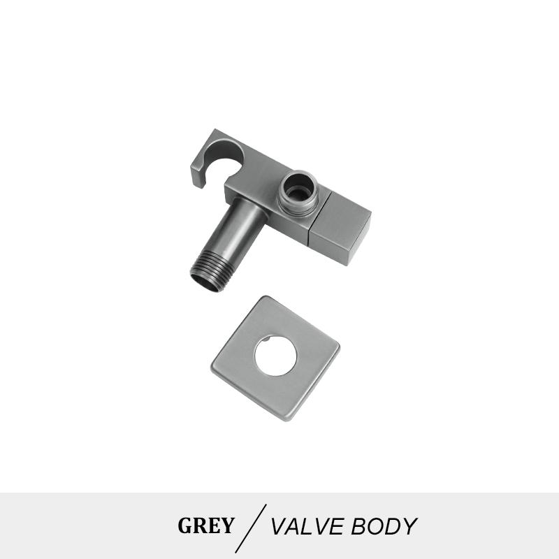 Black Toilet Bidet Nozzle Set Nozzle Gun Shower Handheld Bidet Faucet Portable Toilet Bidet Sprayer Household Hose Self-Cleaning