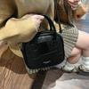 Retro Simple Handbag Small Bag Women's 2025 New Autumn Small Square Bag Versatile One-shoulder Crossbody Mobile Phone Bag
