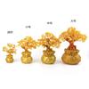 Crystal Tree Crystal Ornaments Money Bag Tree Home Craft Resin Money Bag Gift Wholesale Crystal Ornaments New Year Decoration