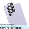 imak Integrated Rear Camera Lens Tempered Glass Film with Lens Cap Black Version For Samsung Galaxy A73