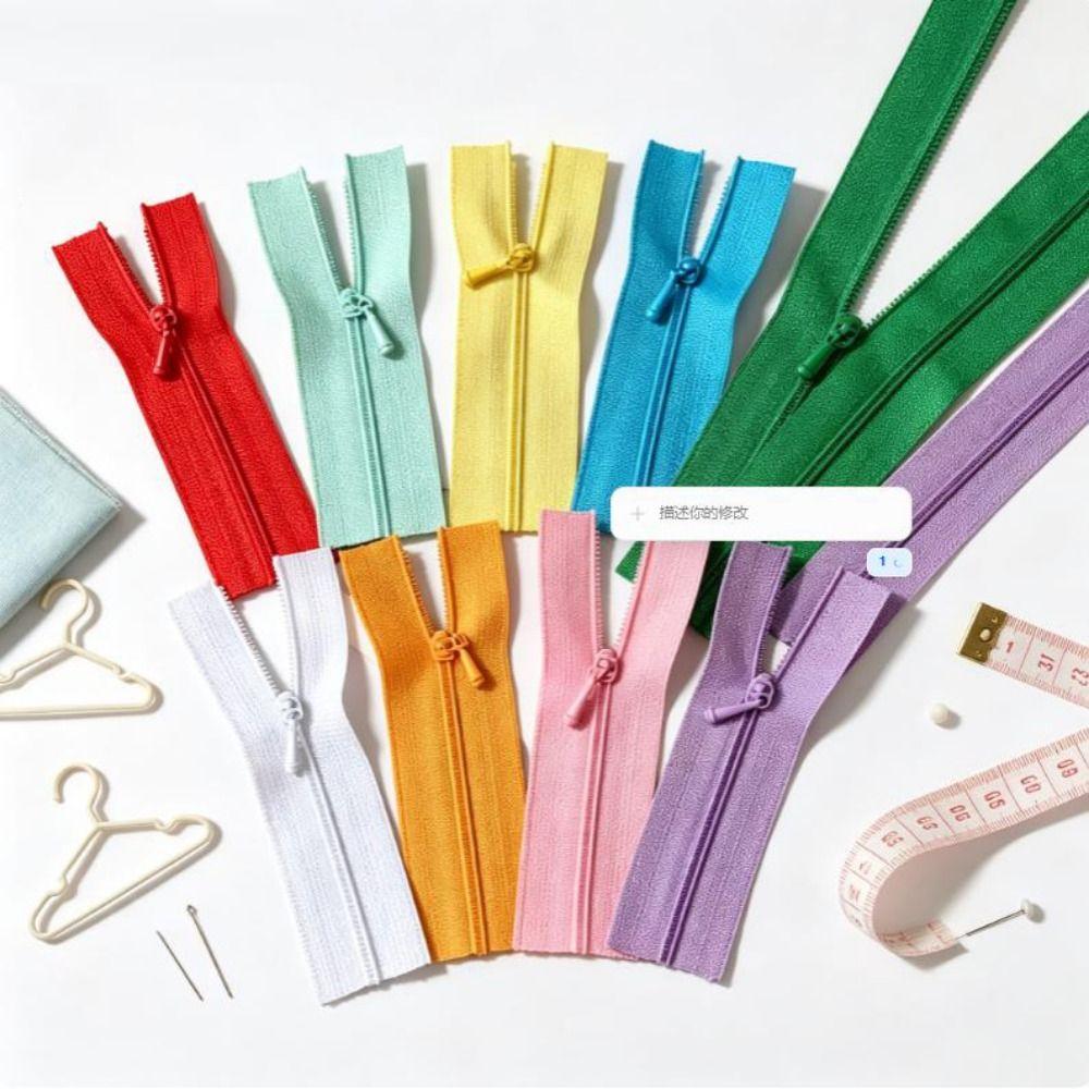 5pcs/set Mini Doll Clothing Zipper Multicolors DIY Doll Clothes Accessory
