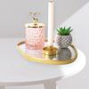 1Pc Jewelry Nordic Mirror Tray Table Decoration Potato-shaped Light Luxury Gold Shooting Props Home