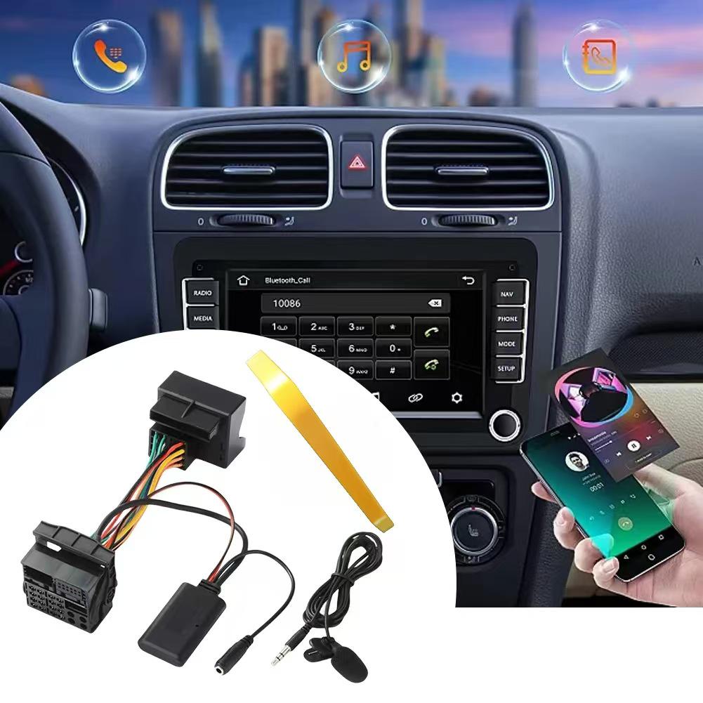 Bluetooth Music + MIC + Tools for Opel CD30 CDC40/CD70 DVD90 AUX-IN