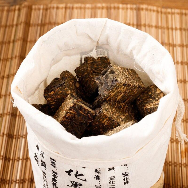 2015 Tè Scuro Anhua Qian Liang Cha Portatile con Aroma Floreale 500g