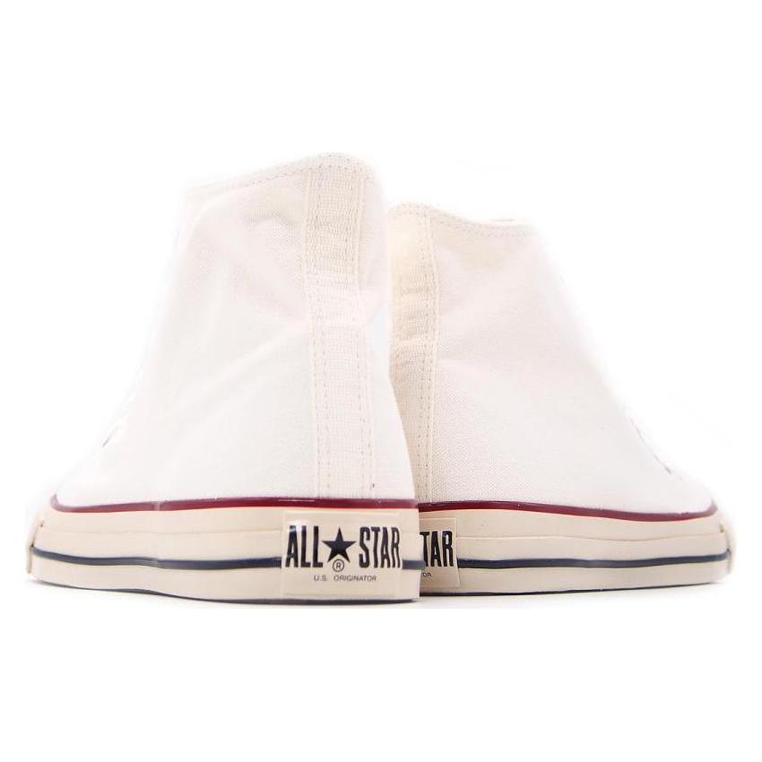 Converse All Star Minimalist Style Abrasion Resistant Breathable High top Canvas Shoes Unisex White 1SD285
