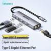 ShanZe DKK6 USB-C Docking Station: HDMI, Gigabit Ethernet, VGA, Audio, USB Hub.