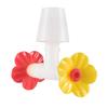 Hummingbird Feeder Tube And Stopper Single/Double Head Floral Tip Hummingbird Water Feeding Tube Replacement Parts for Making Your Own Birds Feeder