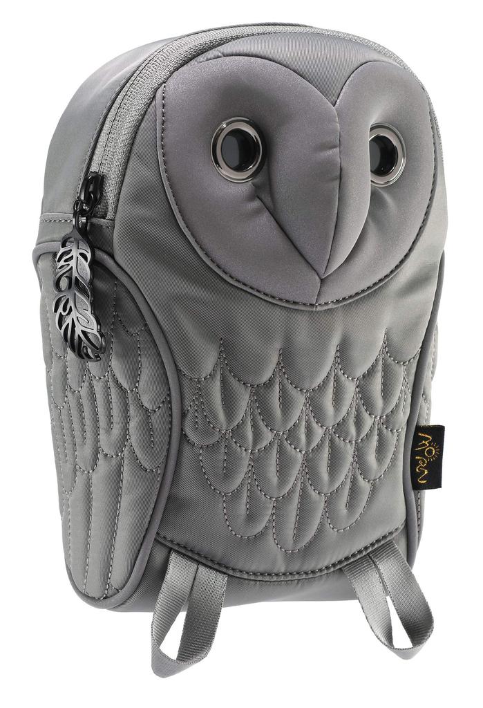 Barn Owl Pouch Glow [Morn Creations] (Gray)