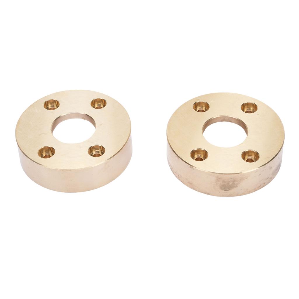 2pcs 1 8 RC Car Brass Weights Fit for Axial RC Crawler Car Counterweight Upgrade Parts Exquisite Craftsmanship