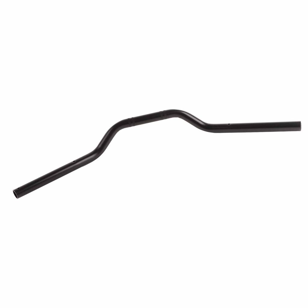 22mm Steel Motorcycle Tracker Handlebar Drag Bar Replacement Part(Black)
