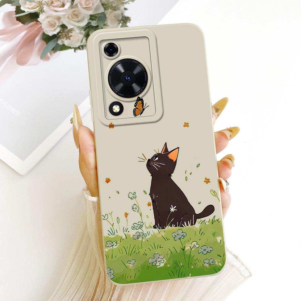 Casing For Huawei Nova Y72 Cover Fashion Cartoon Cute Funny Painted Silicone Funda For Huawei NovaY72 MGA-LX3 Phone Case