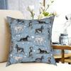 DIY The Saluki Square Pillow Case Polyester Cushions for Sofa Dog Animal Lover 45*45cm Cushion Covers