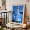 Disney Cinderella Pearl Engraving Painting A Handmade Pearl Embroidery Artwork for Christmas Featuring Both Gift and Home Decoration Design Functions