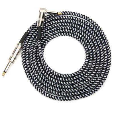 6.35mm Guitar Audio Cable Microphone Noise Reduction Connection Wire Musical Instrument 3 Meter