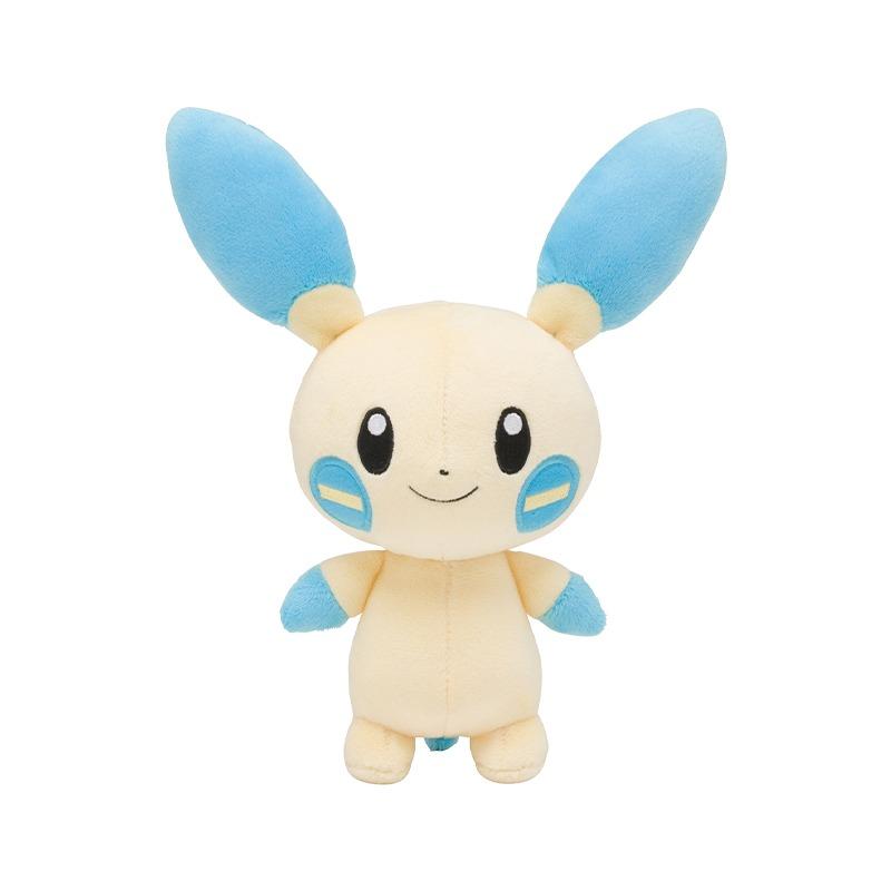In Stock Genuine Clefairy Marill Plusle Minun Sentret Pumpkaboo Furret Pichu Banette Croagunk Plush Toys
