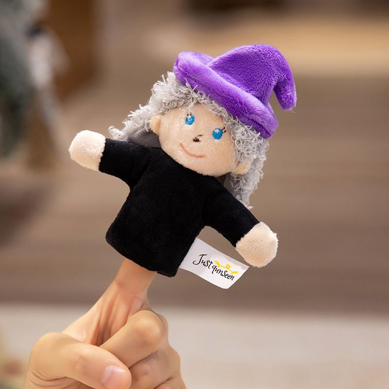 Prinses Prins Heks Koning Elf Pluche Vinger Handpoppen Zacht Gevuld Poppetje Grappig Rollenspel Speelgoed Spel Bank Verjaardagscadeau Meisjes