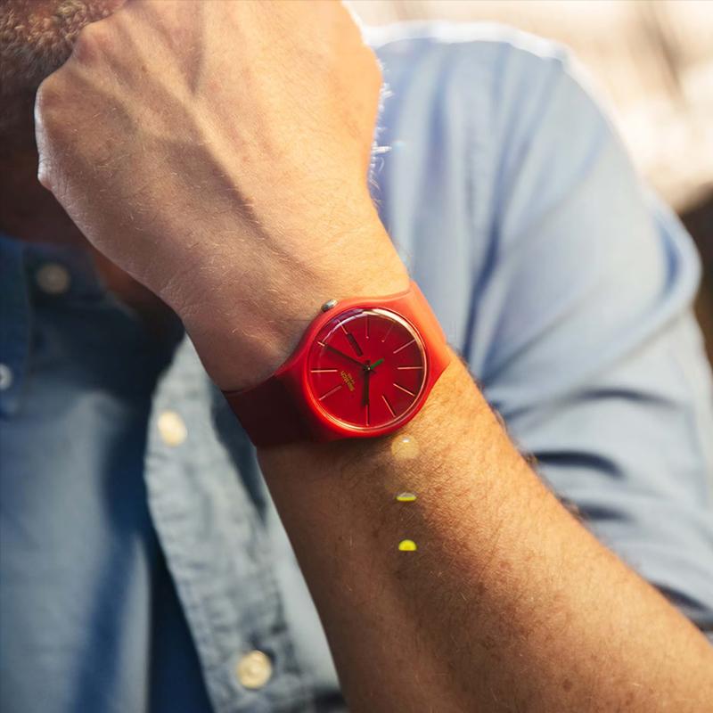 SWATCH Unisex White Watch SO29R700 SO29R700