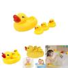 Entzückendes Quetsch-Badeentchen-Spielzeug für Kinder Weiche und sichere Wasserspiel-Ente
