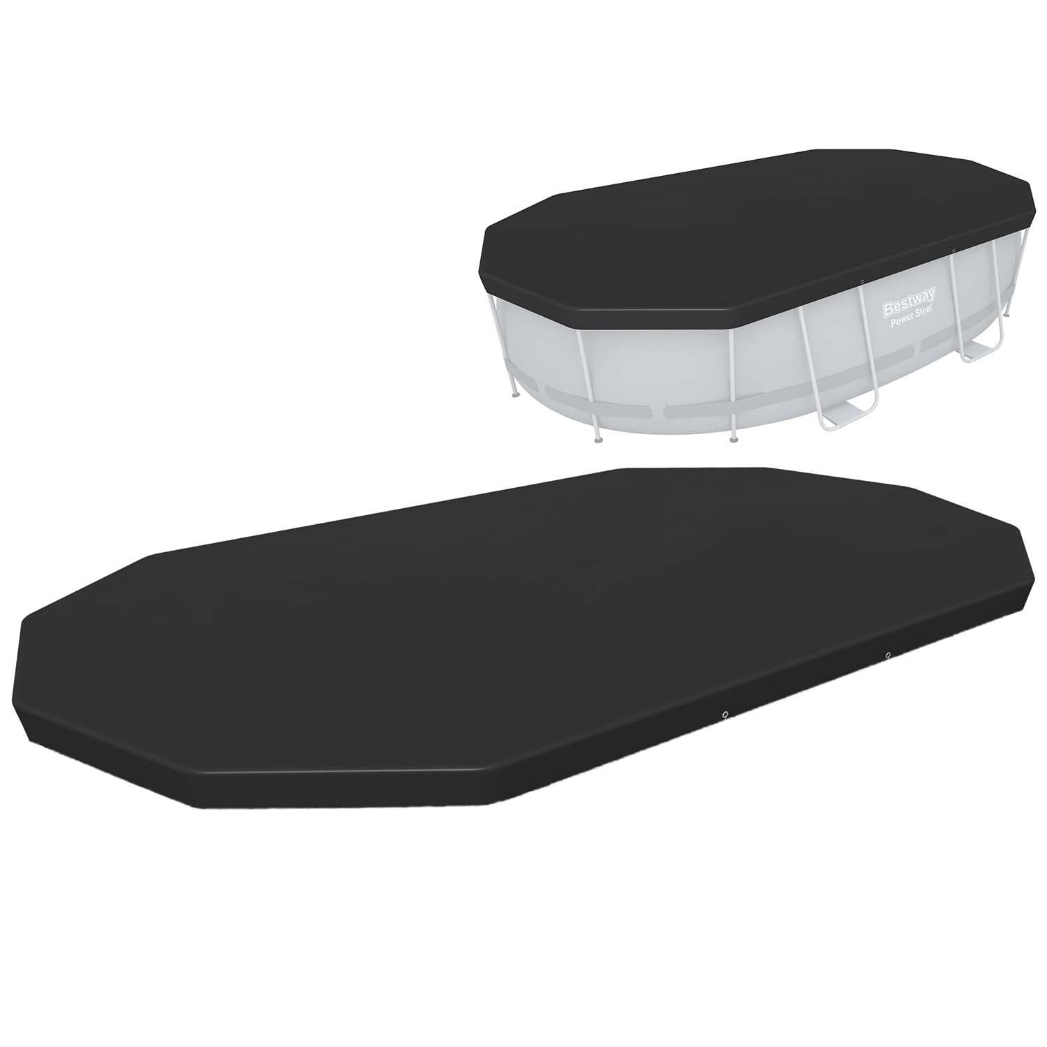 Telo per piscina ovale 427 x 250 x 100 cm Bestway 58425