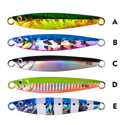 Leuchtender Weitwurf Sinkender Eisenplatten-Bleistiftfisch Metallköder - Neues Bionisches Künstlicher Köder Modell