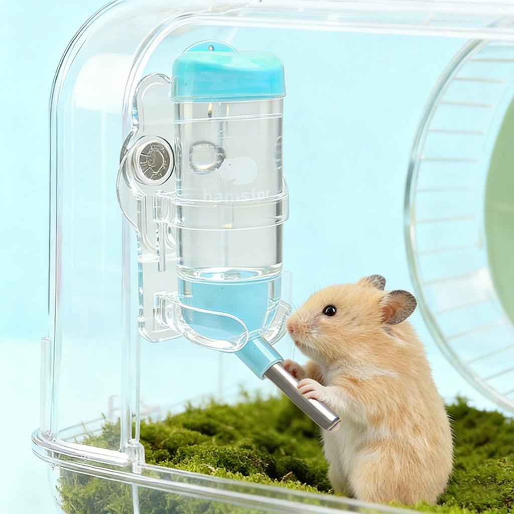 Acryl Magnetischer Wasserflaschenhalter Spenderständer für Hamster Meerschweinchen