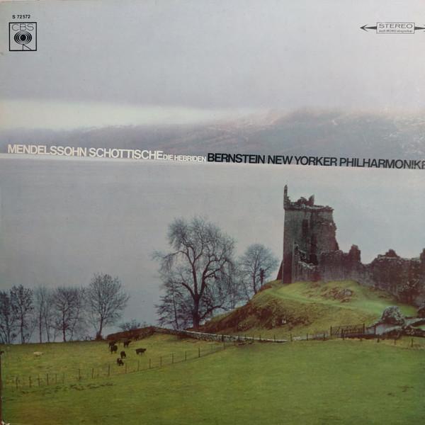 

LP Record LEONARD BERNSTEIN NEW YORKER PHILH Mendelssohn Sinfonie Nr3 Amoll Op S72572 CBS 1968 Germany Classical Used