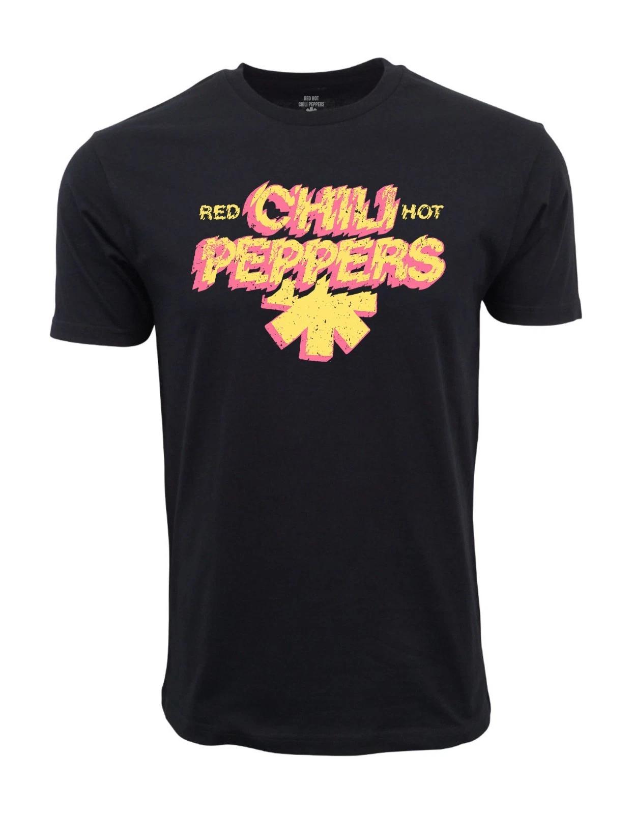 Unisex Adult Casual Graphic Red Hot Chili Peppers graphic Bolt shir... M