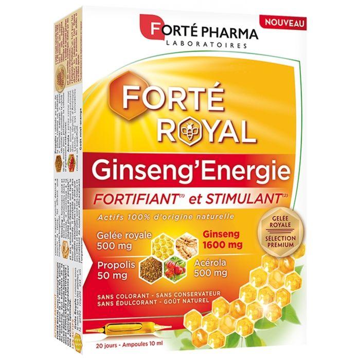 Forté Pharma Forté Royal Ginseng'Energie 20 ampoules
