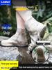 Silicone Waterproof Non-Slip Wear-Resistant Rain Boot Covers for Adults