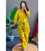 Indian Women Designer Cotton Flex Kurta Pant Cord Set Party Wear Top Tunic Kurti Dress