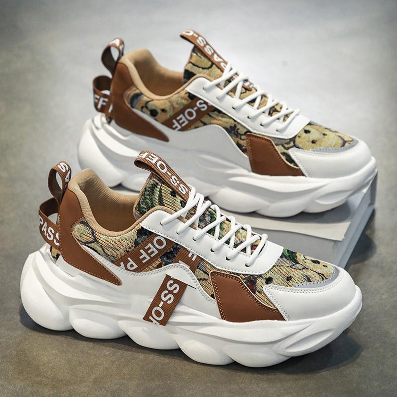 

Summer live broadcast niche leather sports men s shoes Hong Kong style Douyin live broadcast tooling outdoor shoes 44