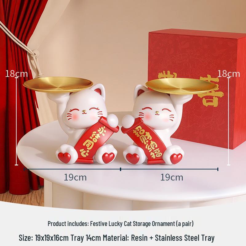 Свадебный ночник с кошкой манеки-нэко - Практичный подарок для молодоженов или лучшей подруги