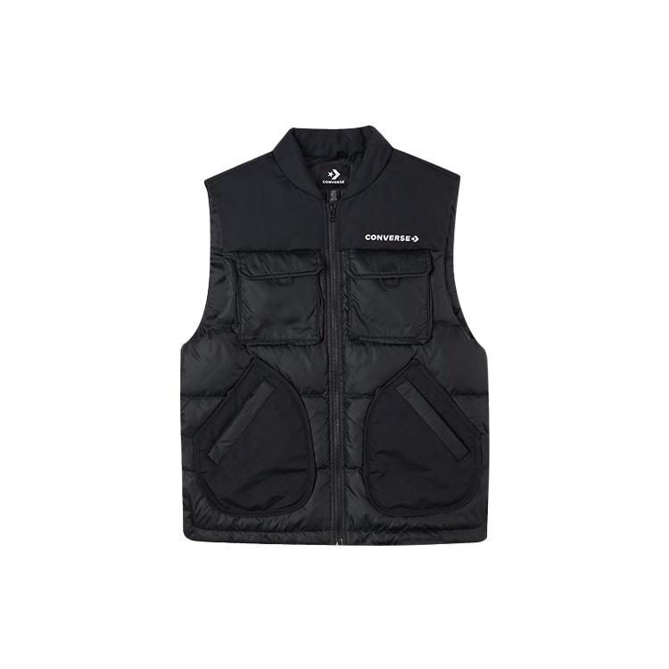 Converse Down Vest Asia Sizing Black Men s 10021979-A01 S