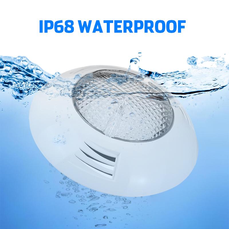 AC 12V 45W 468 LED RGB Underwater Swimming Pool Light Lamp Decor Remote Control