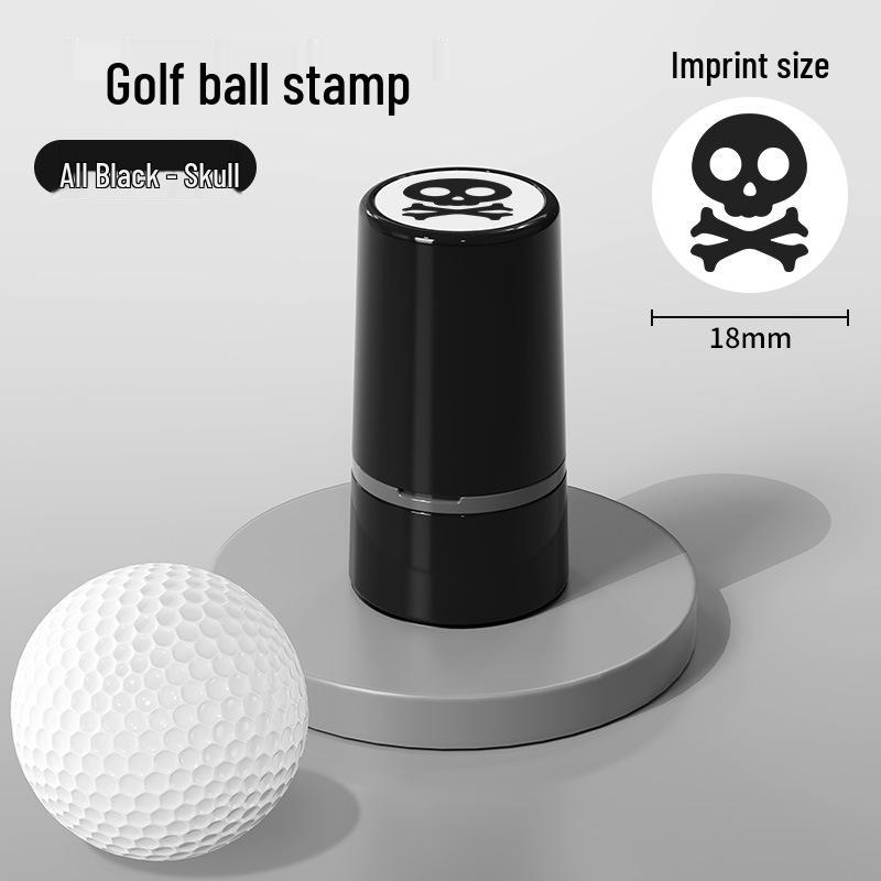 Quick-Dry Waterproof Golf Ball Marker Stamp - Various Patterns and Styles