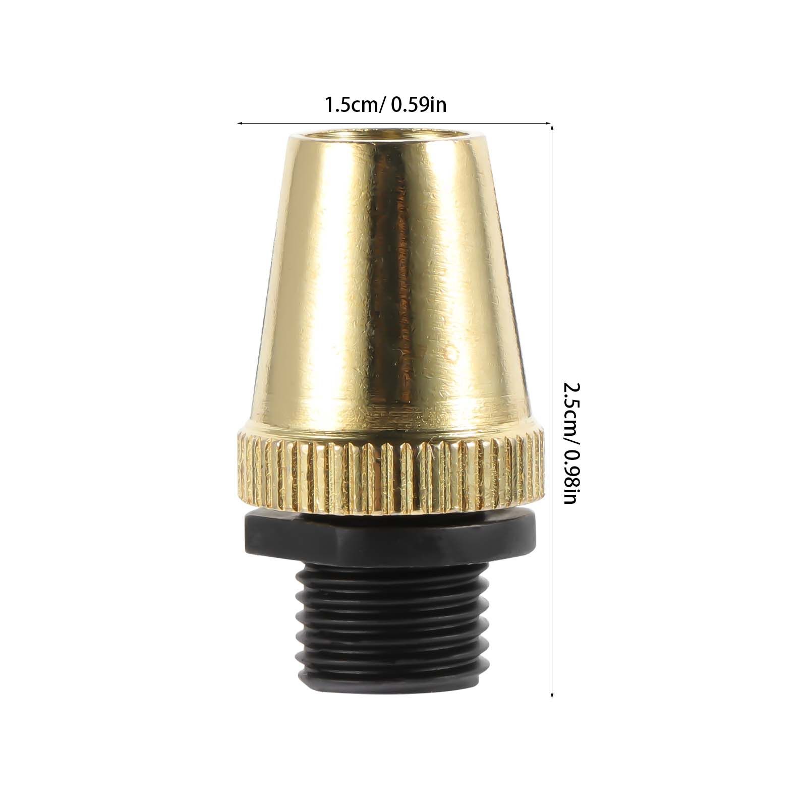 

10Pcs Cord Grips Thread Cable Locker Screw Fixing Clamps Ceiling Chandelier Cable Glands Connector Strain Relief Cord Connector золотистый