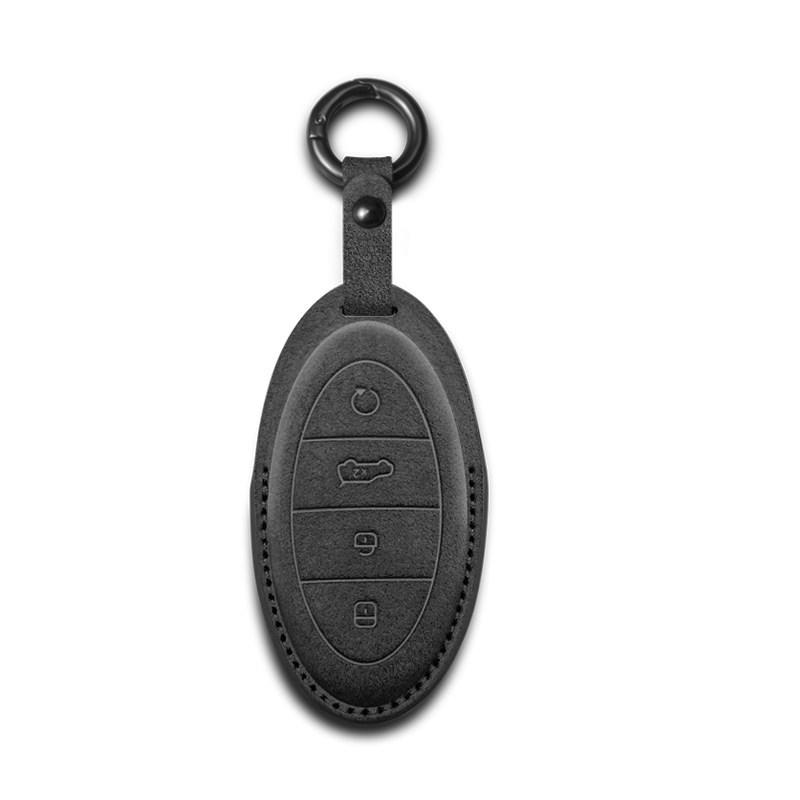 Faux Fur Key Covers & Buckles for BYD U7/U8/U9 - Interior Accessories Modification