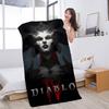 RPG Game D-Diablo 4 Bath Towel Microfiber Soft Water Absorbing Breathable For Girl Kids Decorative Cartoon Beach Towel