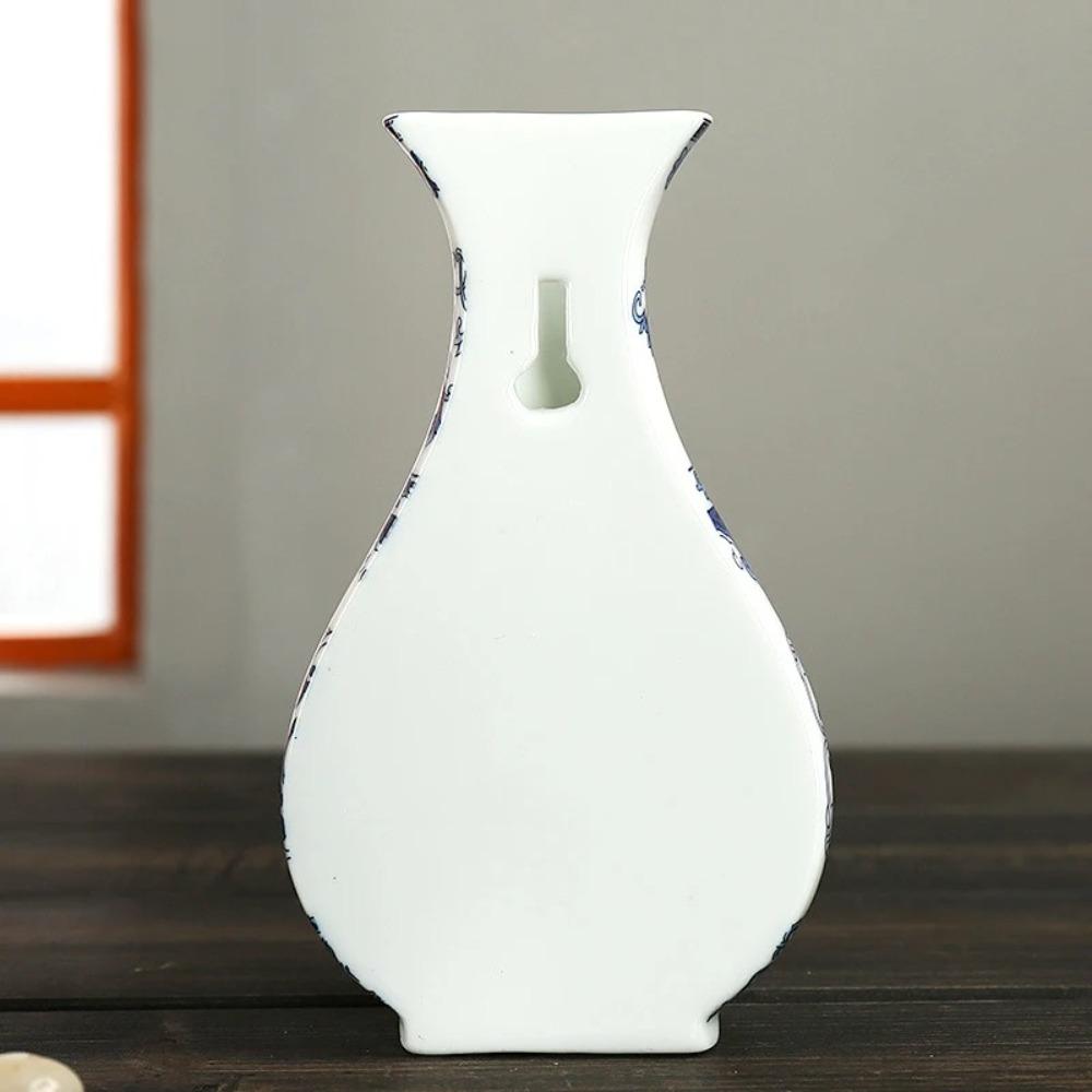 DIY Flower Arrangement Wall Hanging Hydroponic Vase Ornaments Antique Ceramic Vase