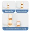 Adjustable Finger Fracture Immobilizer With Splint And Breathable Strap For Joint Support Injury Recovery