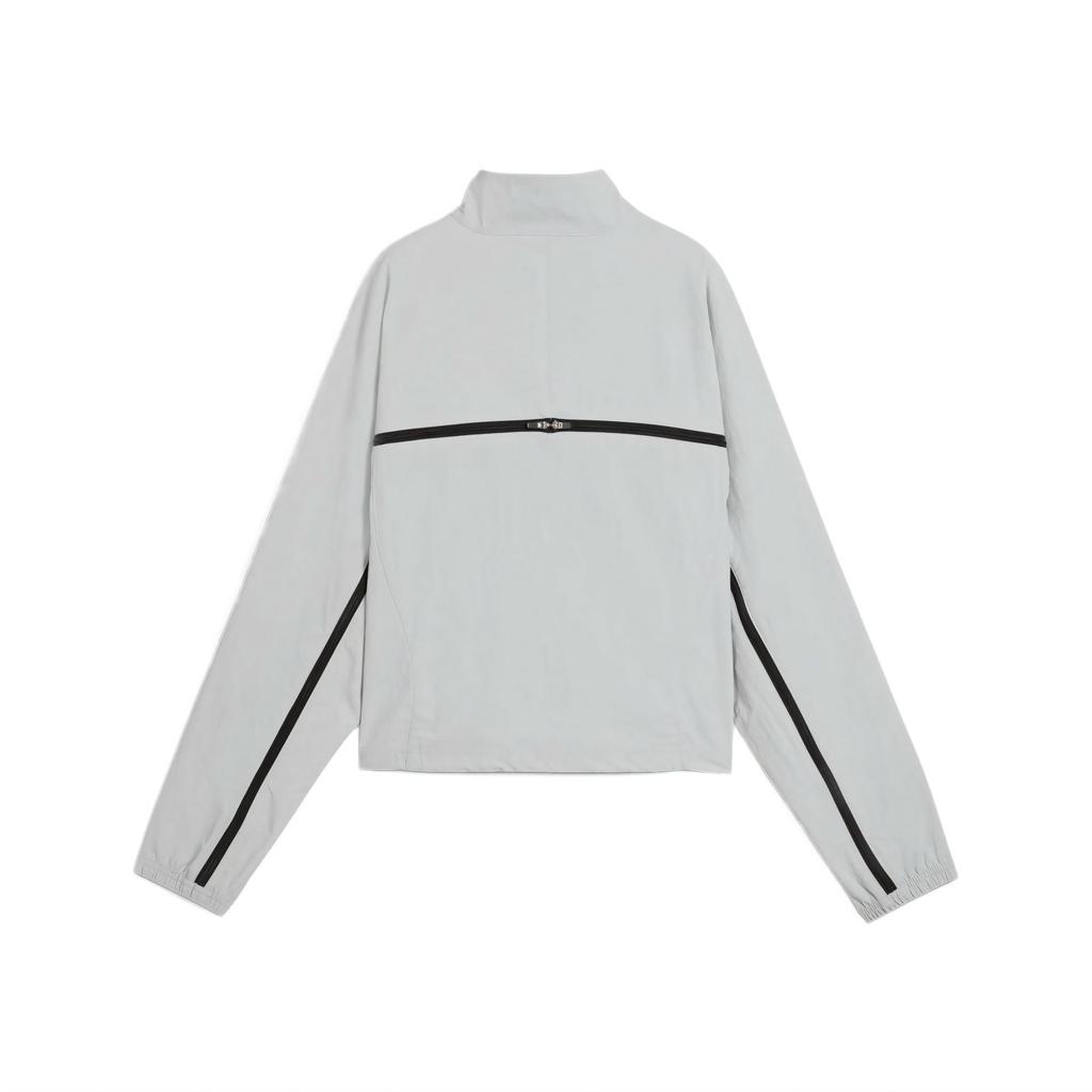 Puma Comfortable Soft Versatile Solid Color Jacket Women Jacket Gray 631917-10