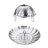 Star Flash 304 Stainless Steel Foldable Steamer Rack for Buns & Mantou