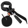 Nylon, ABS 4-Jaw Corner Clamp Strap Black Multi-shape Binding Strap Cabinet Assembly