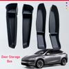 Anti-dirty Door Side Storage Box for Tesla Model 3 Y YL Juniper 2025 2026 Front & Rear Door Pocket Organizer Trays Accessories