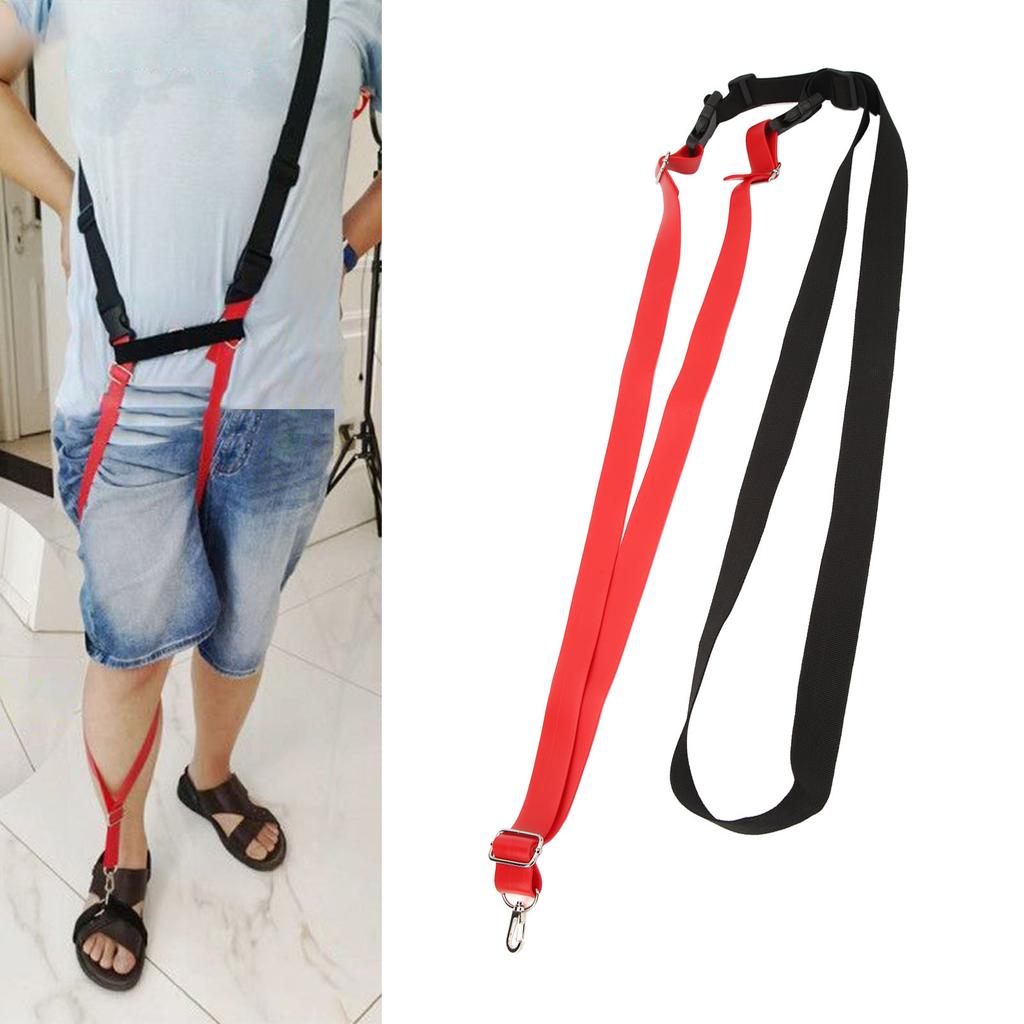 Leg Lifter Strap Adjustable Foot Lifter Assist Mobility Aids and Equipment for Hemiplegia Recovery