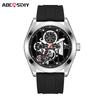 Classic Silicone Bracelet Watch Top Brand New Fashion High Men's Watch Simple Silicone Strap Men's Watch